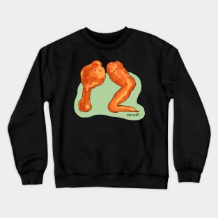 Chicken wing set with wing and drumette Crewneck Sweatshirt